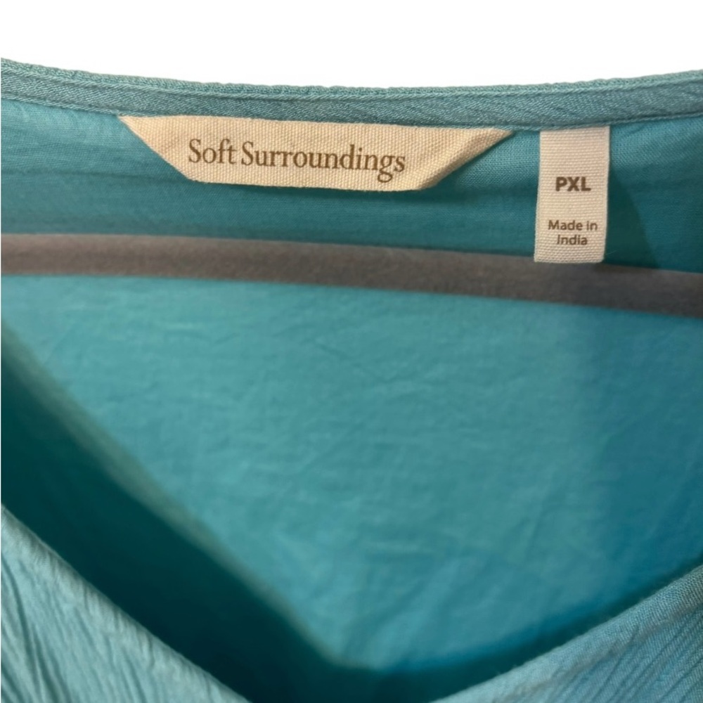 Soft Surroundings Katriene Gauze Maxi Dress - Picture 8 of 8